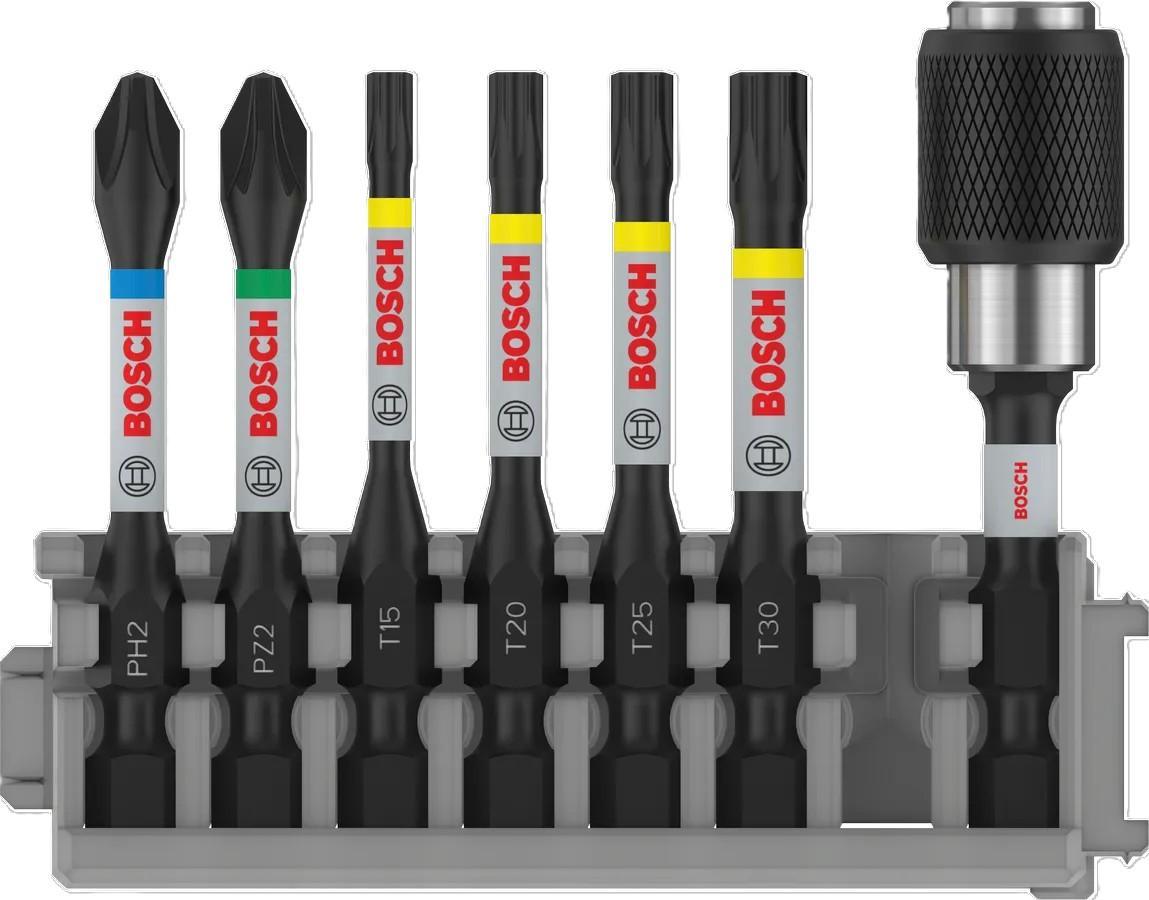 Set PRO Impact 8 pz portabit Quick Change Pick and Click Bosch 2608522327
