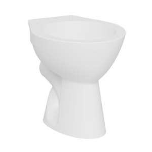 Vaso a pavimento 47 cm in ceramica bianco lucido scarico a parete  normus neo 8200l003-0075