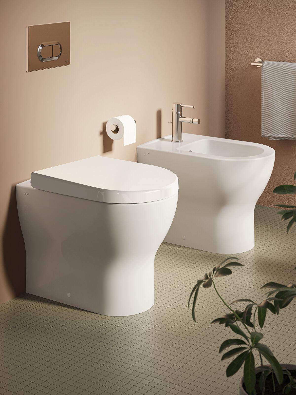 Sedile per vaso WC in Duroplast Integra Round Vitra 108-003-001