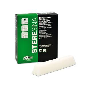 Candelotti 1 kg acido stearico puro decapante per saldatura stagno su piombo zinco acciaio rame 10 pezzi facot steresina ste0100