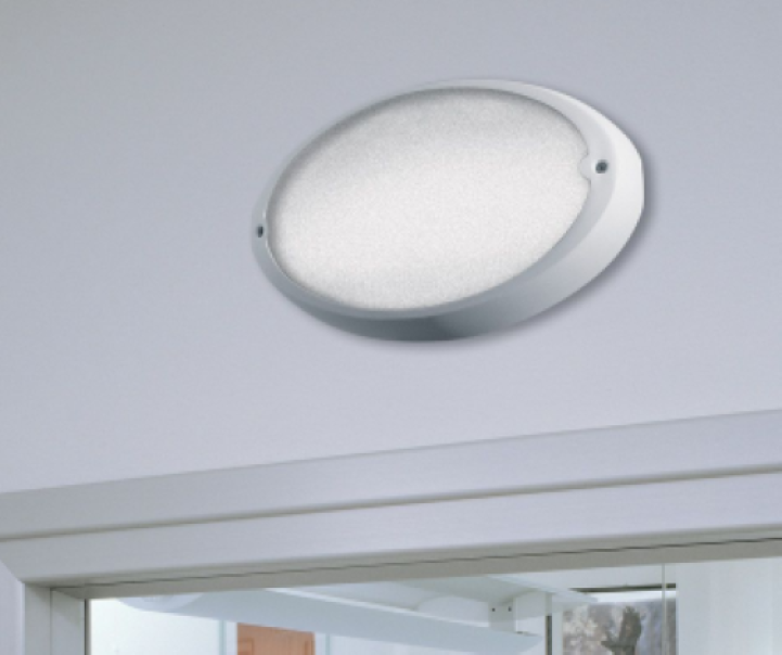 plafoniera esterno parete soffitto palo grigio E27 Lombardo LB8212G