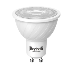 Lampadina led 8w gu10 3000k 710lm angolo 95°  ecoled 57024