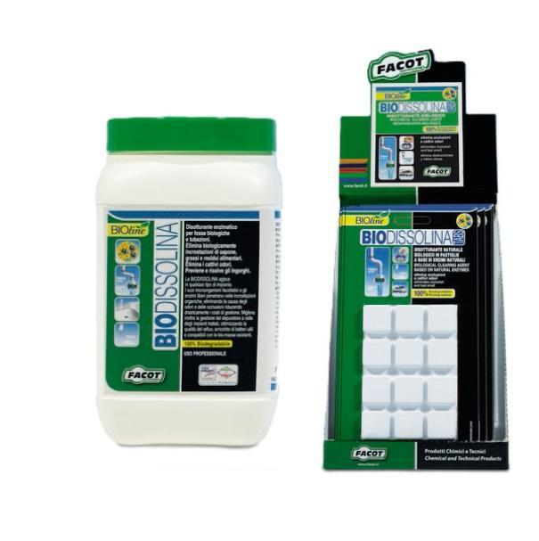 attivatore biologico polvere scarichi vasche barattolo facot