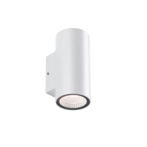 Applique led 6w da esterno in alluminio bianco luce naturale 4000k ip65  sino 99195/02