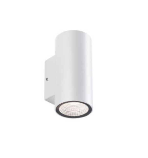 applique led 6w esterno alluminio bianco 4000k ip65 sovil sino 99195 02