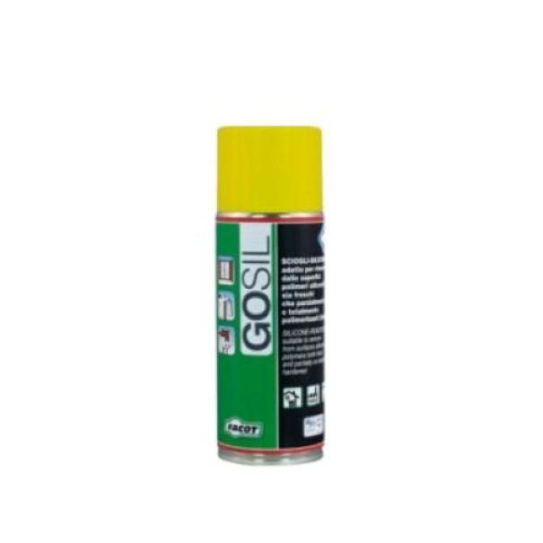 scioglisilicone spray bomboletta vetro metallo facot