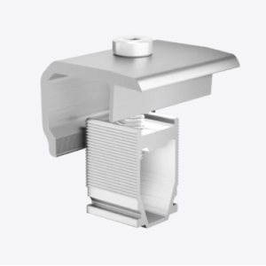 Morsetto terminale universale per moduli fotovoltaici 28–48 mm in alluminio en aw 6060 t6 kmtn2848
