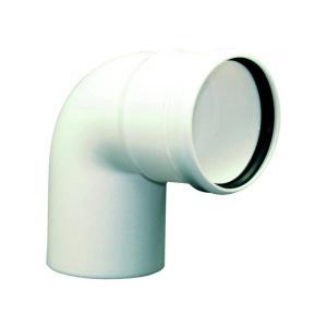 Curva 90° mf ø80 mm pps raccordo per impianti ventilazione scarico condensa  107620