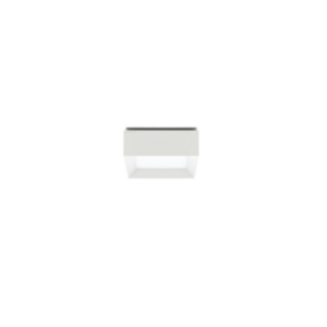Plafoniera led da parete e soffitto per interni bianco ral 9003 4000k ip20 10w 481 lm cri>80  ll134000n