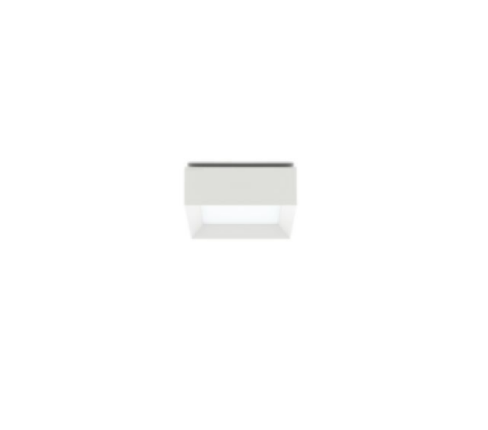 plafoniera LED parete soffitto bianco RAL 9003 Lombardo LL134000N