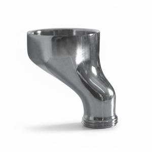 Bicchiere a sedia per orinatoio cromato diametro 60 mm attacco 1 pollice  0237