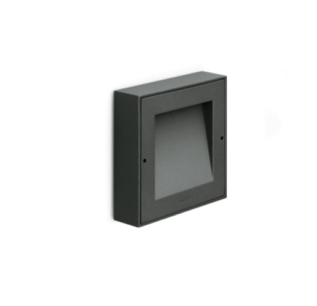 applique LED parete esterni grigio antracite Lombardo LL1210023