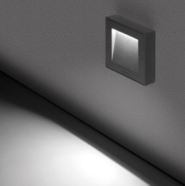 applique LED parete esterni grigio antracite Lombardo LL1210023