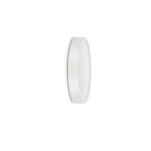 Plafoniera led da parete e soffitto per interni bianco ral 9010 4000k ip20 20w 1200 lm cri>80  ll144000n
