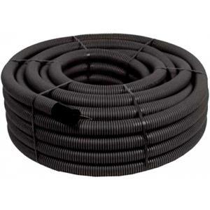Cavidotto corrugato doppia parete ø40 mm rotolo da 50 metri per installazioni interrate pehd en 61386.24 tipo n 50-cadp040ns050