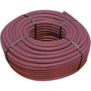 Tubo corrugato isolante marrone ø25 mm con tirafilo rotolo da 50 metri pvc autoestinguente  50-tf01025mt050