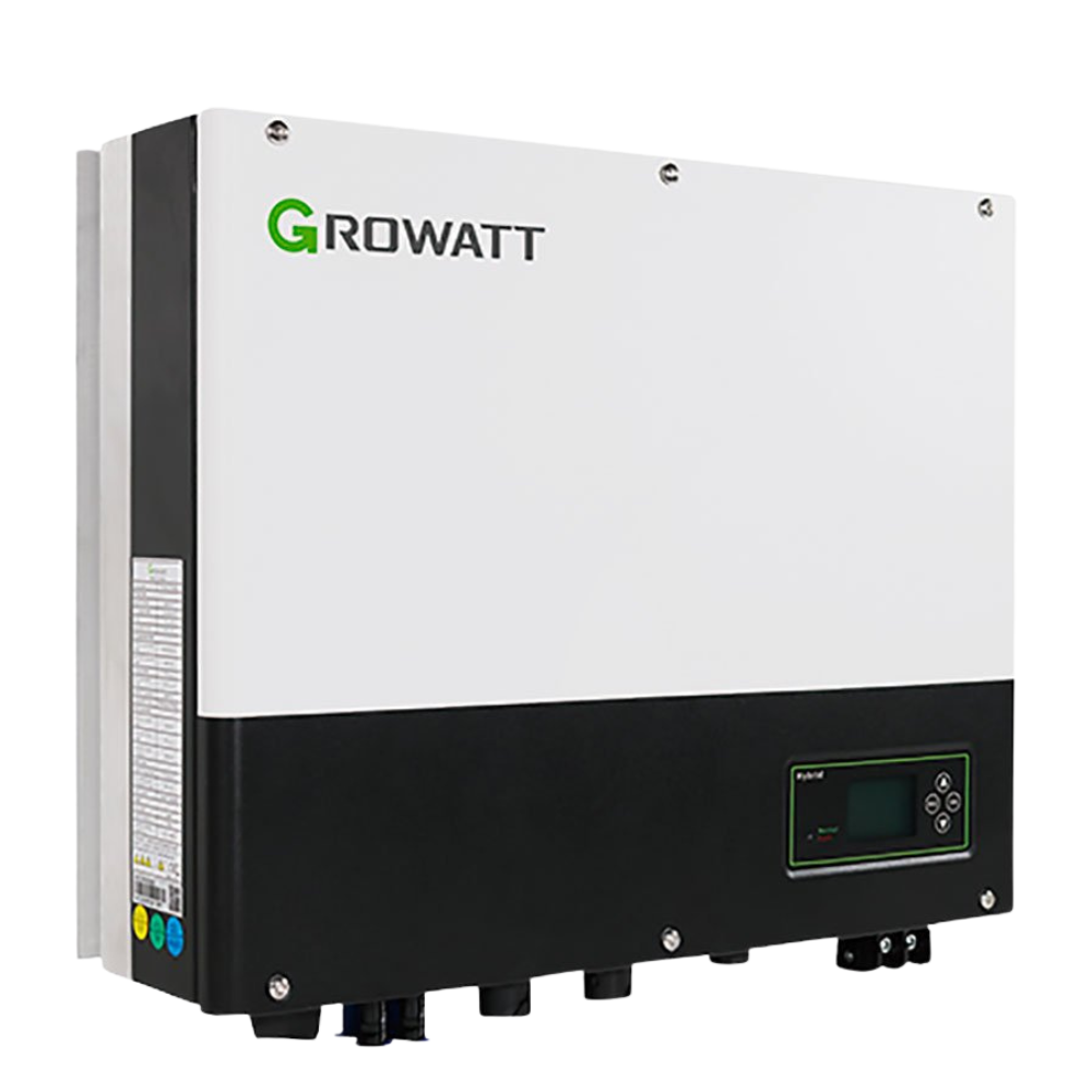 Kit fotovoltaico 6 kWp Growatt con batterie AXE 10 kWh e monitoraggio Wi-Fi
