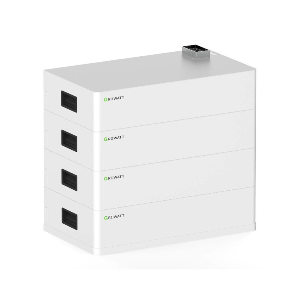 Kit fotovoltaico 6 kWp Growatt con batterie AXE 10 kWh e monitoraggio Wi-Fi