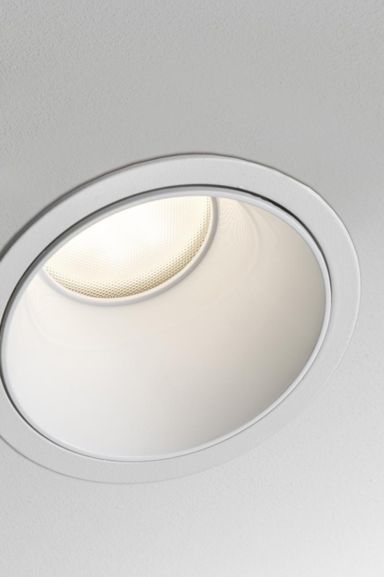 Faretto LED GU10 incasso soffitto quadrato 13W bianco Rossini VIR001BB