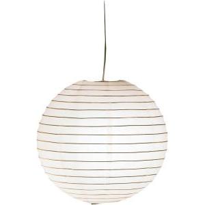 Lampada a sospensione ø40 cm interna in carta di riso bianca attacco e27 42w  3490400-00