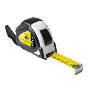 Flessometro gommato professionale zebra 5 m x 25 mm  nsm40006