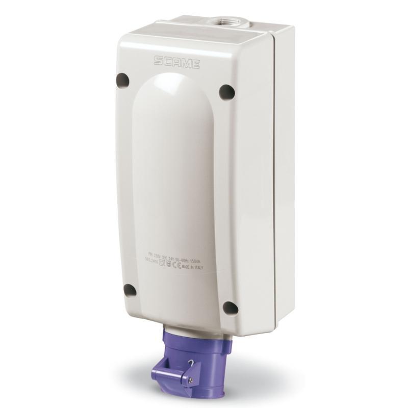 Presa interbloccata Scame Advance 2 16A 2P 24V IP44