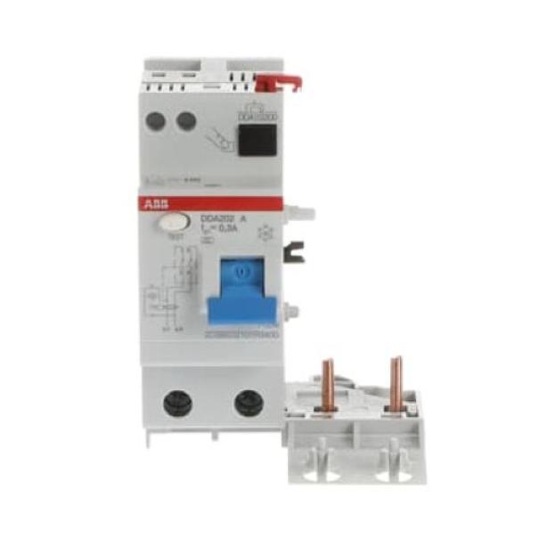 blocco differenziale 2 poli 40a 300ma tipo a abb vista frontale compatibile mcb s200