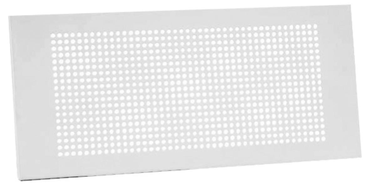 griglia vmc acciaio bianco ral9003 forata air control grigliavmc 1