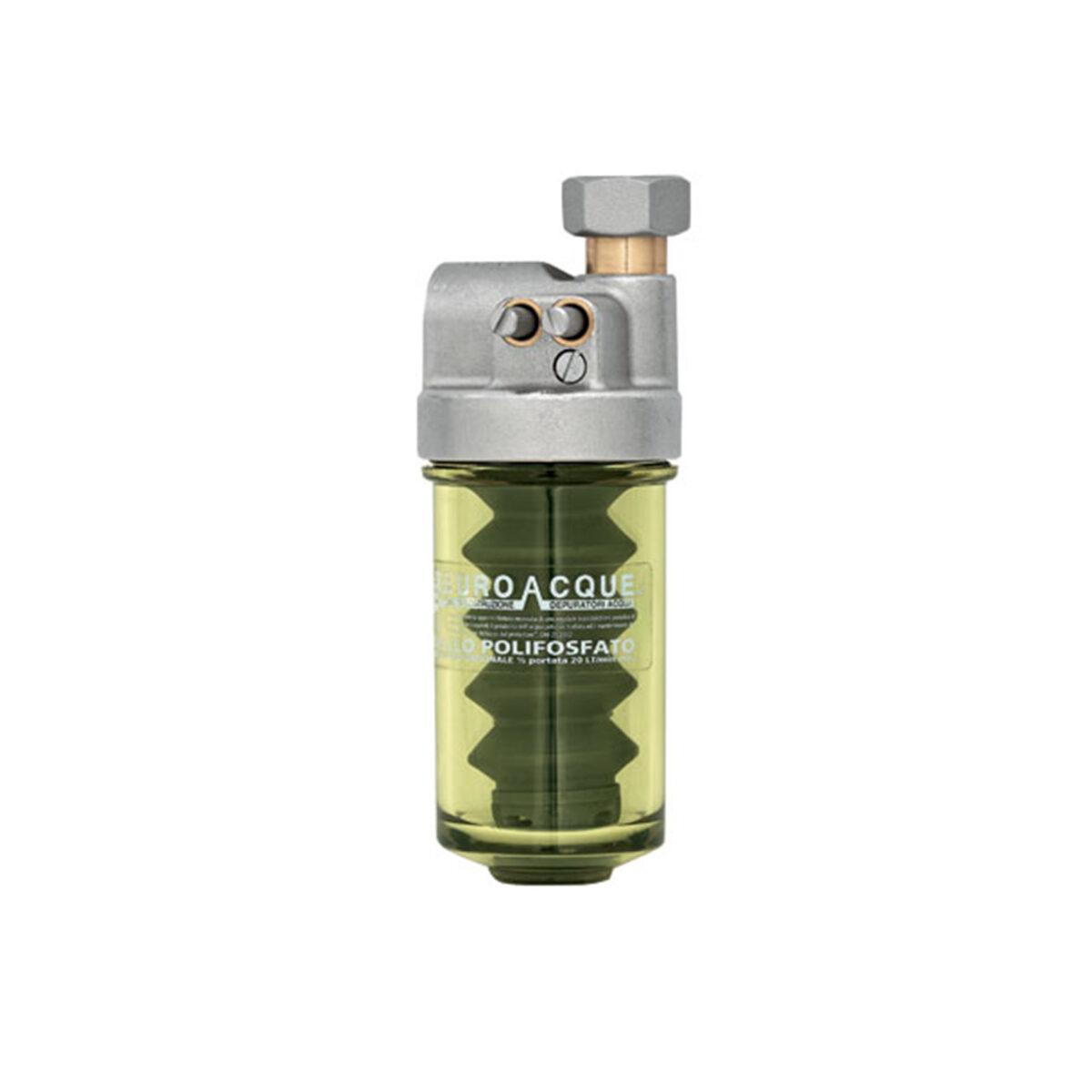 Mini dosatore proporzionale squadra by pass Euroacque DT ottone cromato 1/2 20 l/min