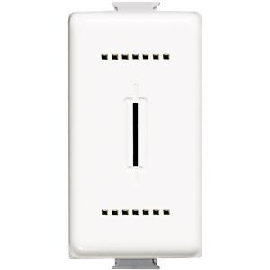 Portafusibile 1 modulo 250vac 10a per fusibili 5x20 e 6.3x32 bianco serie matix  am5088