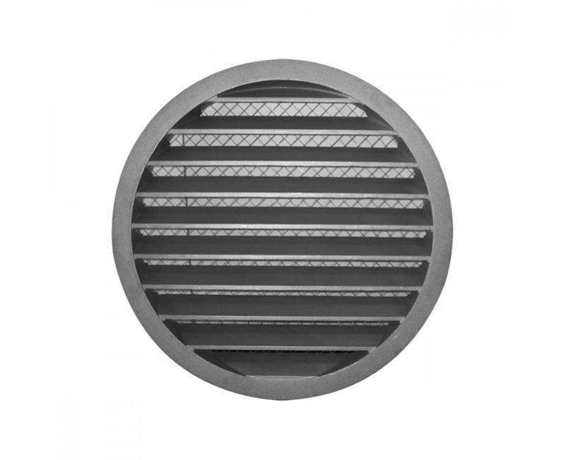 griglia circolare alluminio rete antipassero air control g cam d160
