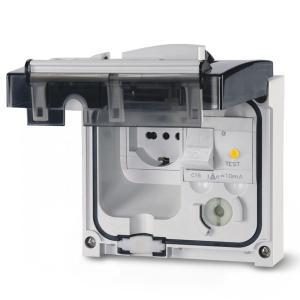 Presa interbloccata domestica a incasso 2p+t italiana p40 16a 250v ip56 con fusibile 10a  omnialplus 409.1405
