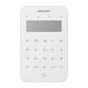 Tastiera wireless ds-pk1-lt-we rfid con schermo lcd e led per sistemi di allarme  302402027