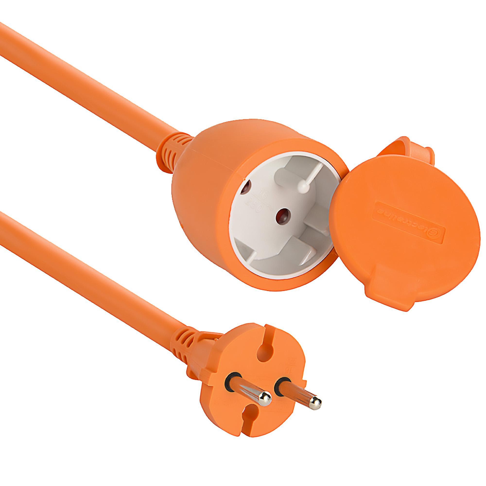 Prolunga giardino Electraline 01354 arancione 20m