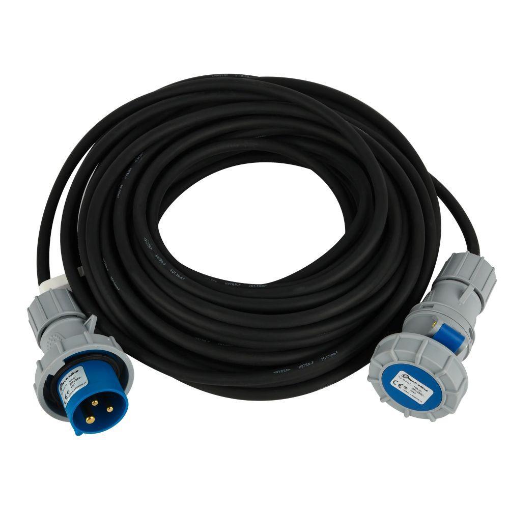 Prolunga industriale Electraline 46140 gomma 20 m CEE IEC IP67