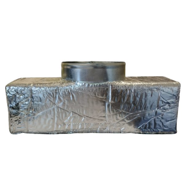 Portabocchette coibentato aeraulico 200x100 attacco 150 Cosim PB0013