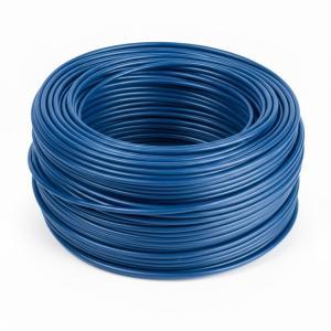 Cavo elettrico unipolare fs17 1×2,5 mm² blu pvc 450/750 v 100 m pecso 100-fs17 1x2 5b1