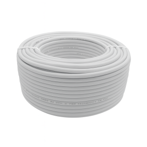 Cavo 100 metri antifurto multipolare pvc bianco 6×0,22 e 2×0,50 mm2  100 cisa06 050bi