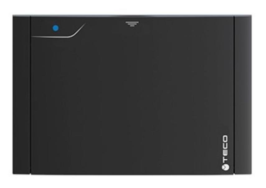 placca elettrica nera TECO dimensioni 290x185 cm design moderno