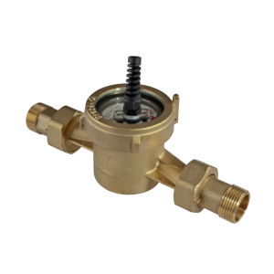 Contatore a turbina 1 pollice e mezzo acqua fredda ottone con emettitore di impulsi atlas filtri ctf40 nea2000020