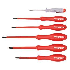 Set giraviti isolati elettricista 1000v 6 pezzi  39d155