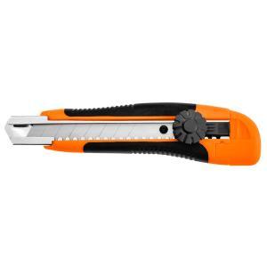Taglierino con lama scorrevole 18 mm corpo ergonomico antiscivolo  63-014