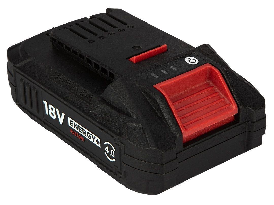 Kit batteria 18V 4Ah caricabatterie Graphite Energy Plus 58GE132-1