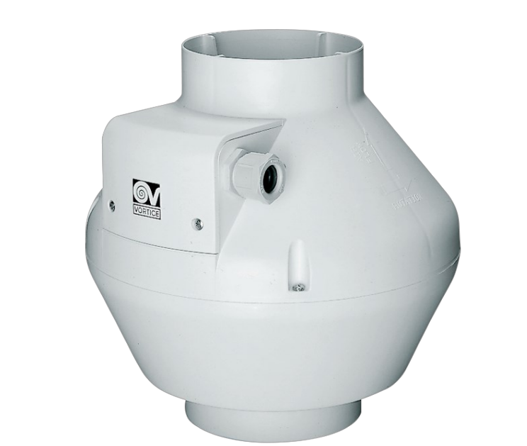 Aspiratore canalizzato circolare Vortice diametro 315 mm per ventilazione industriale