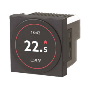 Cronotermostato smart incasso con display touch oled compatibile bticino matixgo 4box side 4bsthsw.j