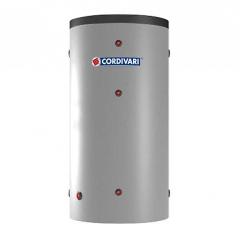 volano termico pdc 300 litri acciaio cordivari