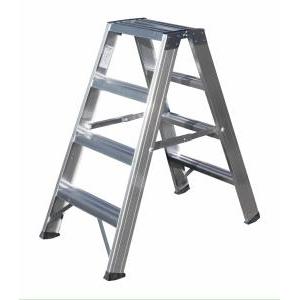 Sgabello professionale pieghevole doppia salita alluminio  sca 6033 04