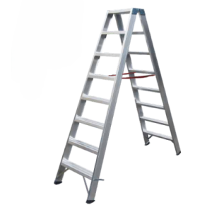 Scala professionale alluminio doppia salita 2x8 gradini  sca 6015 08
