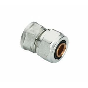 Raccordo diritto filettato femmina 20x34 serie bl  blmf2034 per tubi pex al pex