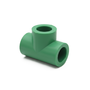 Raccordo a t per impianto idrico pp r ø32x32x32 l38 mm  vt323232
